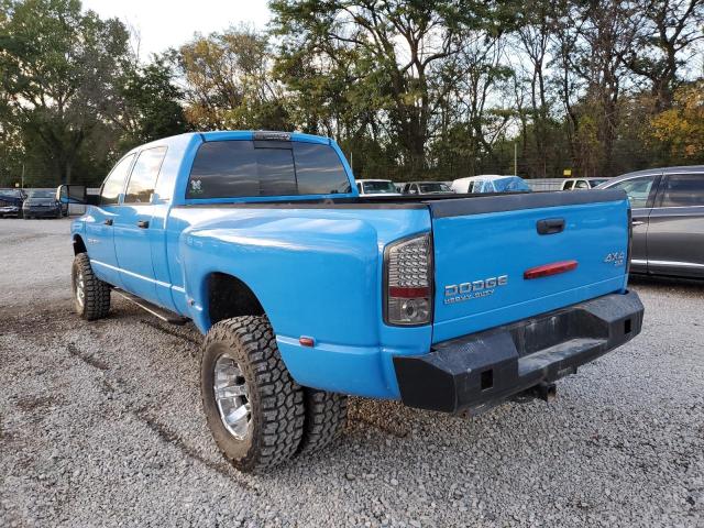 3D7MX49C36G223791 - 2006 DODGE RAM 3500 BLUE photo 3