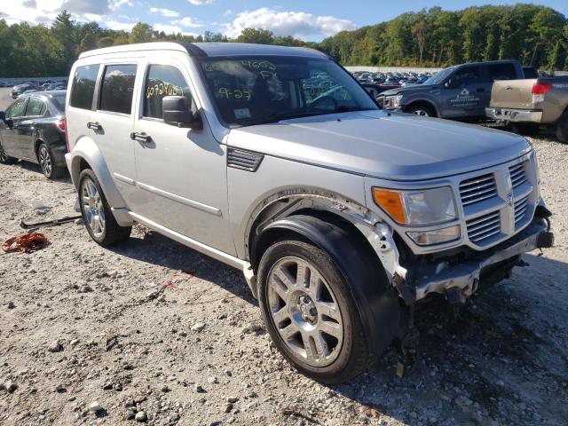 1D8GU58637W631522 - 2007 DODGE NITRO R/T SILVER photo 1