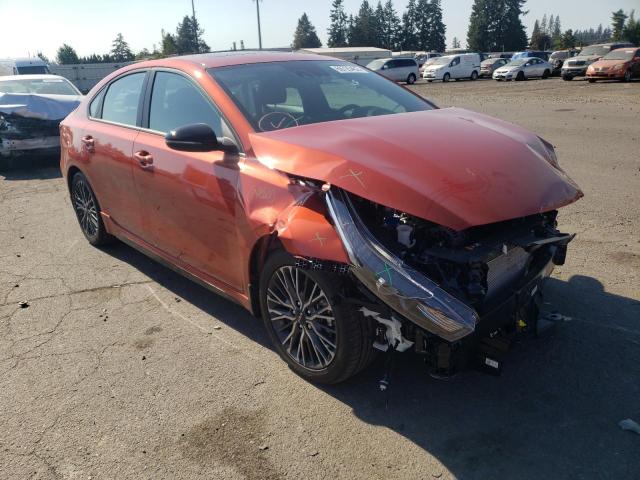 3KPF54AD4PE525391 - 2023 KIA FORTE GT L ORANGE photo 1