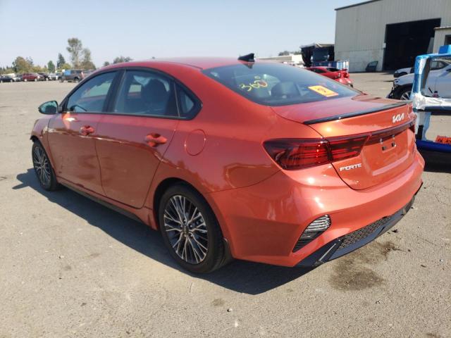 3KPF54AD4PE525391 - 2023 KIA FORTE GT L ORANGE photo 3