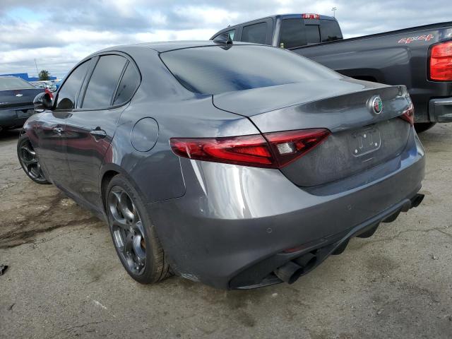 ZARFANBN7K7602519 - 2019 ALFA ROMEO GIULIA TI GRAY photo 3