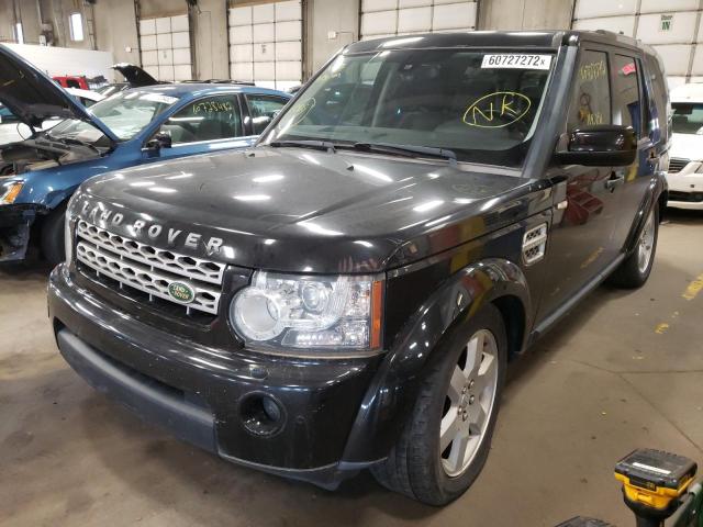 SALAK2D47AA527271 - 2010 LAND ROVER LR4 HSE LU BLACK photo 2