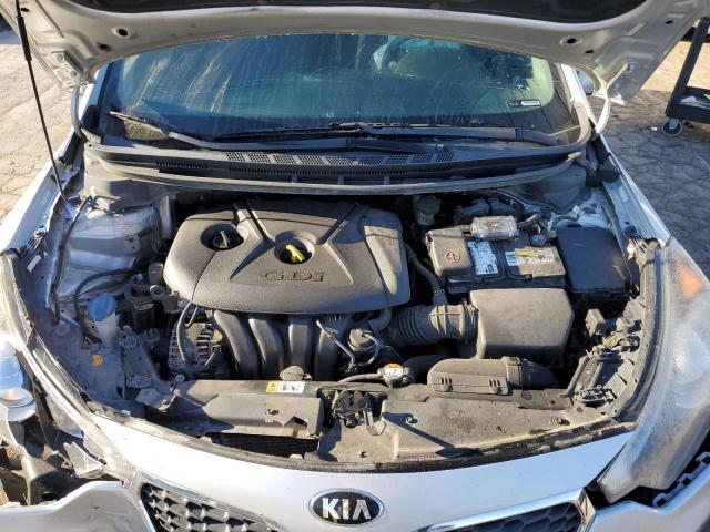 KNAFX4A8XG5523456 - 2016 KIA FORTE EX SILVER photo 7