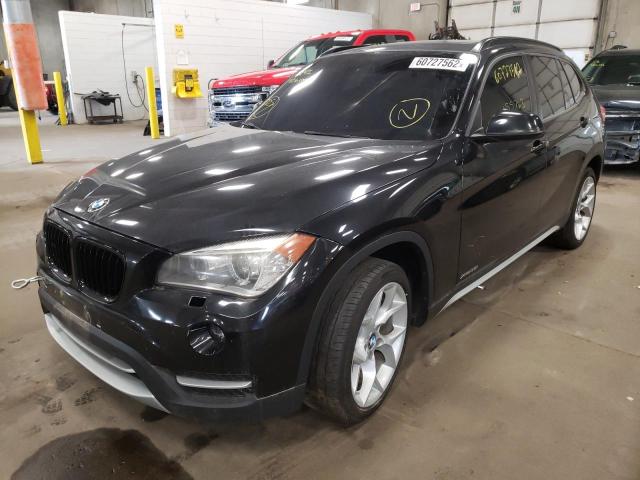 WBAVM5C5XDVV89871 - 2013 BMW X1 XDRIVE3 BLACK photo 2