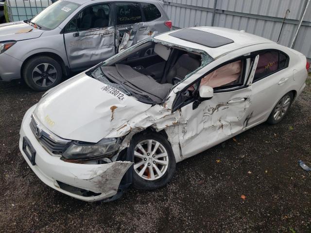 2HGFB2F94CH002101 - 2012 HONDA CIVIC EXL 白色 照片 9