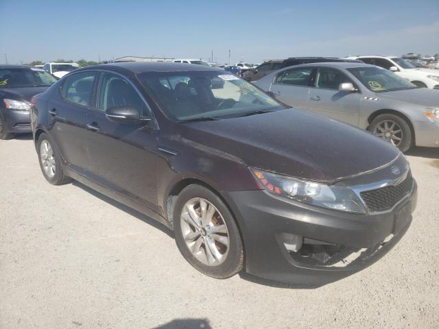 KNAGN4A70B5120290 - 2011 KIA OPTIMA EX MAROON photo 1