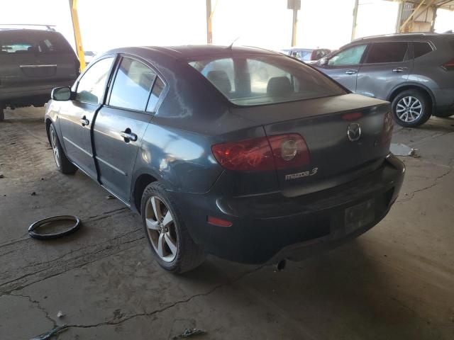 JM1BK12F261430755 - 2006 MAZDA 3 I BLUE photo 3