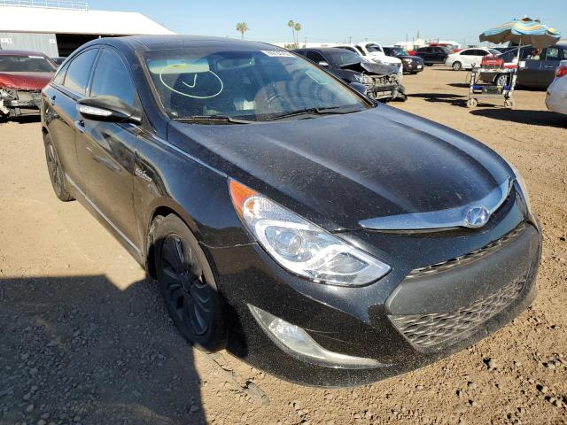 KMHEC4A43DA050716 - 2013 HYUNDAI SONATA HYB BLACK photo 1