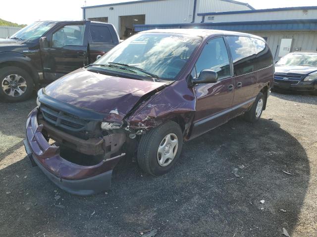 2B4GP24G1XR263155 - 1999 DODGE CARAVAN VA BURGUNDY photo 2