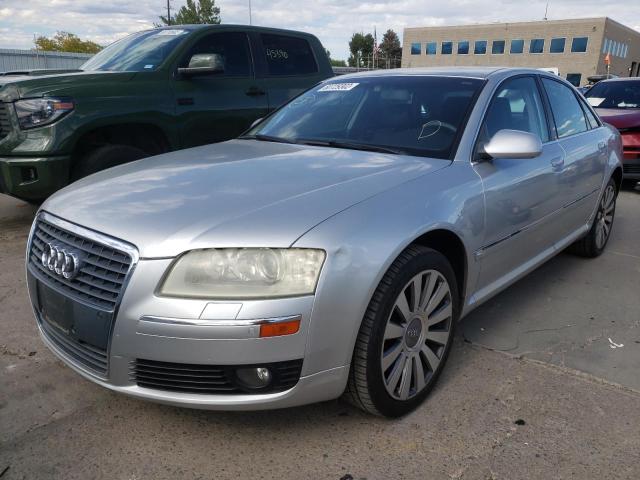 WAULV44E57N013297 - 2007 AUDI A8 4.2 QUA SILVER photo 2