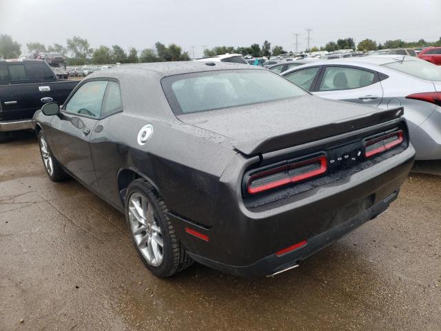 2C3CDZKG9NH188637 - 2022 DODGE CHALLENGER GRAY photo 3