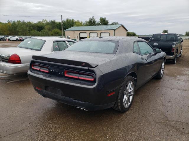 2C3CDZKG9NH188637 - 2022 DODGE CHALLENGER GRAY photo 4