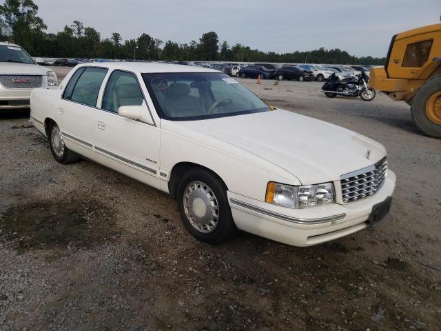 1G6KD54Y0XU790402 - 1999 CADILLAC DEVILLE WHITE photo 9