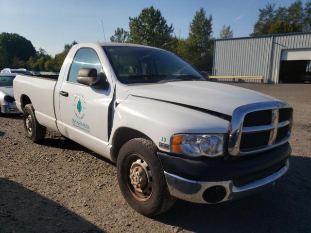 3D7KR26D65G761824 - 2005 DODGE RAM 2500 S WHITE photo 1