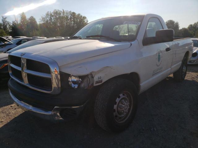 3D7KR26D65G761824 - 2005 DODGE RAM 2500 S WHITE photo 2