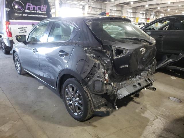 3MYDLBJV4LY709444 - 2020 TOYOTA YARIS LE GRAY photo 3