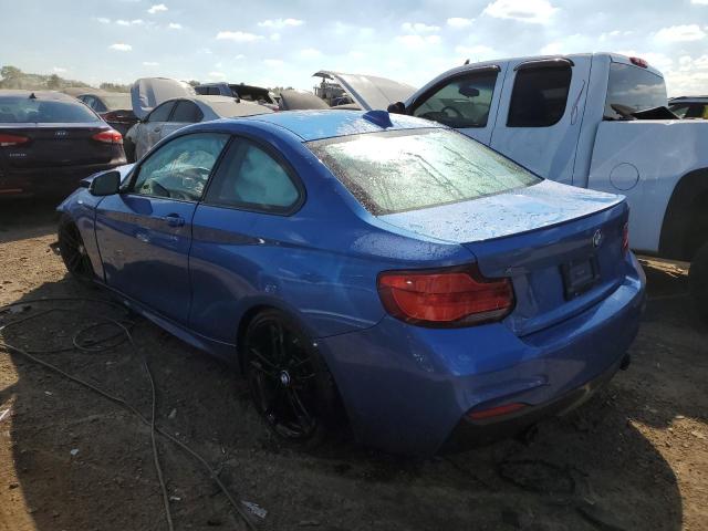 WBA2J7C5XJVB28336 - 2018 BMW M240XI BLUE photo 3