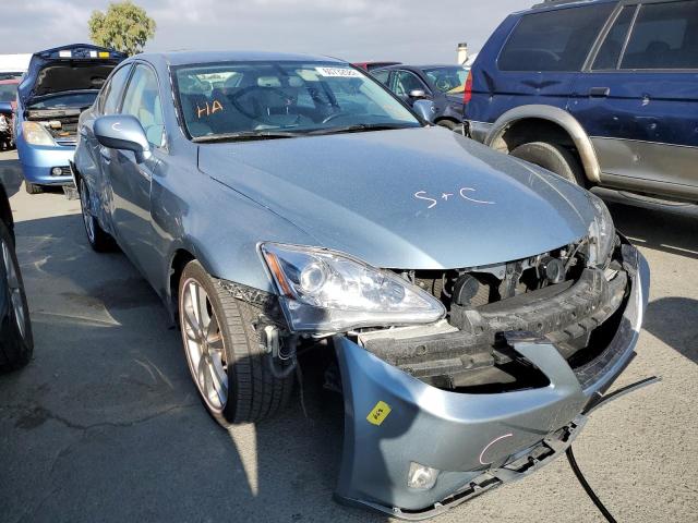 JTHBK262782066485 - 2008 LEXUS IS 250 SILVER photo 1