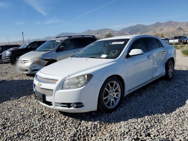1G1ZE5EB5AF291263 - 2010 CHEVROLET MALIBU LTZ თეთრი ფოტო 2