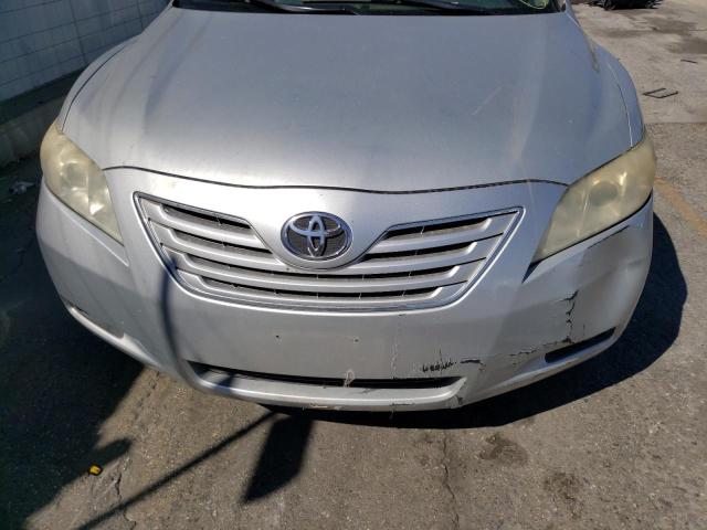 4T1BK46K87U504846 - 2007 TOYOTA CAMRY LE SILVER photo 9