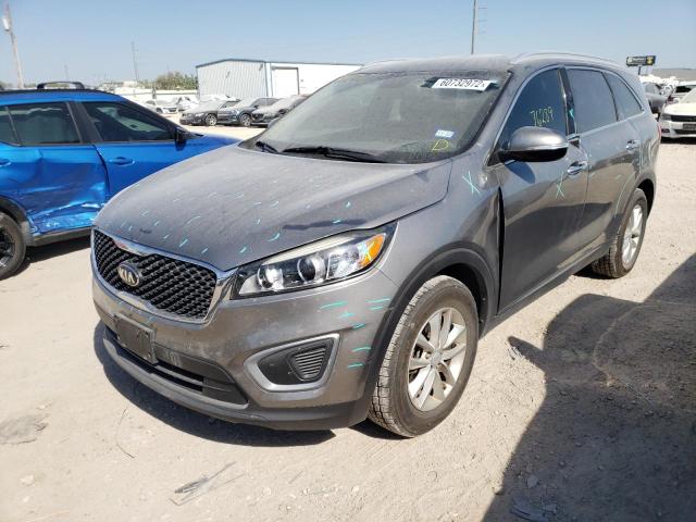 5XYPG4A53GG126742 - 2016 KIA SORENTO LX CHARCOAL photo 2