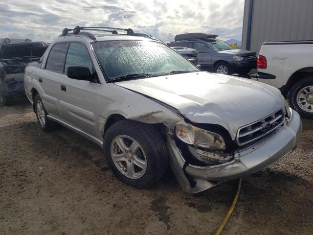 4S4BT62C966104708 - 2006 SUBARU BAJA SPORT SILVER photo 1