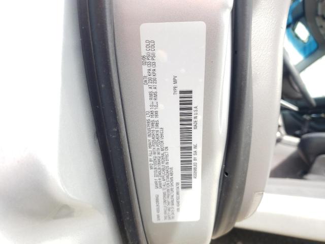 4S4BT62C966104708 - 2006 SUBARU BAJA SPORT SILVER photo 10