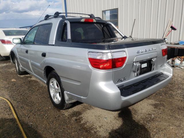 4S4BT62C966104708 - 2006 SUBARU BAJA SPORT SILVER photo 3