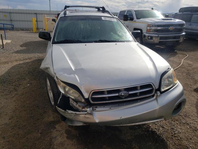 4S4BT62C966104708 - 2006 SUBARU BAJA SPORT SILVER photo 9