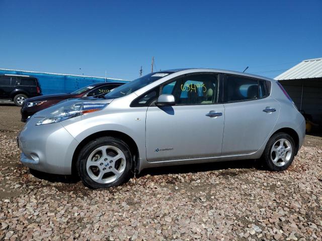 JN1AZ0CP3CT017089 - 2012 NISSAN LEAF SV SILVER photo 2