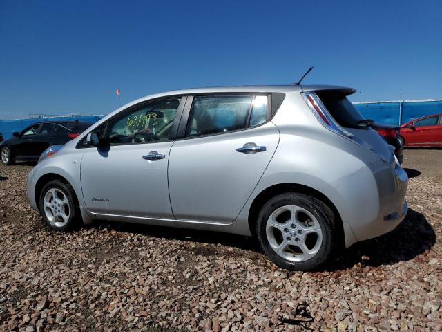 JN1AZ0CP3CT017089 - 2012 NISSAN LEAF SV SILVER photo 3