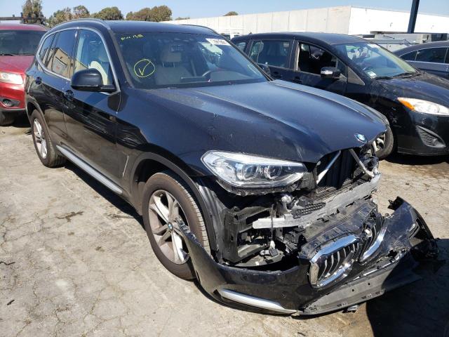 5UXTY3C00M9H37656 - 2021 BMW X3 SDRIVE3 Қара фото 1