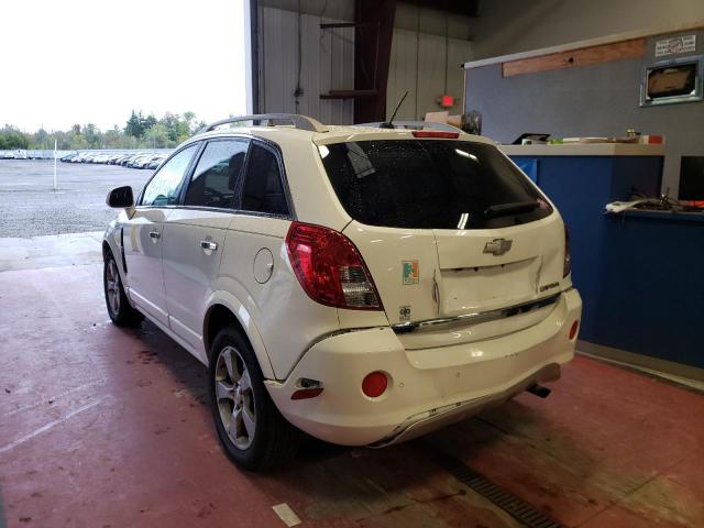 3GNAL4EK6DS546398 - 2013 CHEVROLET CAPTIVA LT WHITE photo 3