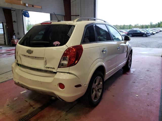 3GNAL4EK6DS546398 - 2013 CHEVROLET CAPTIVA LT WHITE photo 4