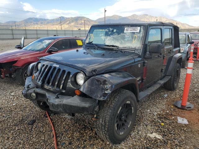 1J4GA59157L195441 - 2007 JEEP WRANGLER S BLACK photo 2