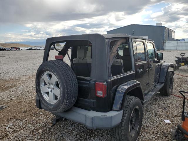 1J4GA59157L195441 - 2007 JEEP WRANGLER S BLACK photo 4