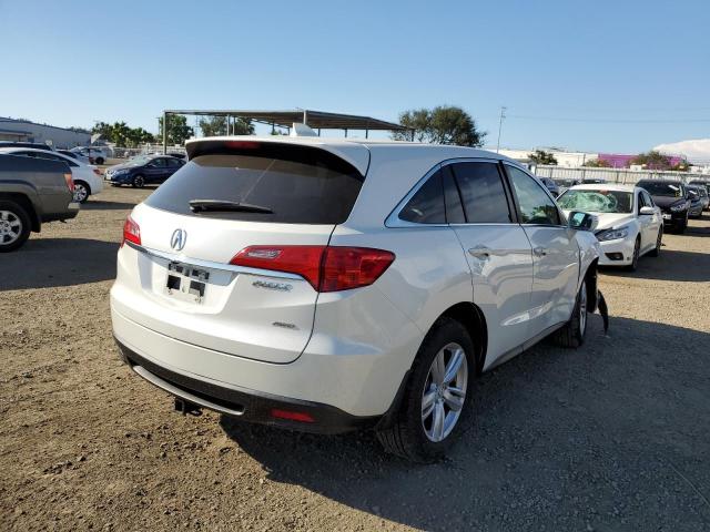 5J8TB4H58FL022528 - 2015 ACURA RDX TECHNO WHITE photo 4