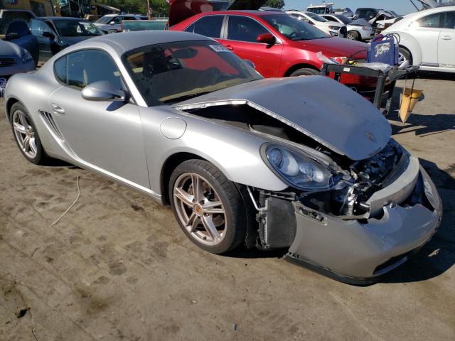 WP0AA29809U761123 - 2009 PORSCHE CAYMAN SILVER photo 1