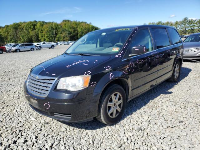 2A4RR2D18AR405021 - 2010 CHRYSLER TOWN & COU BLACK photo 2