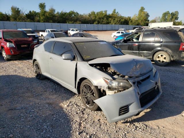 JTKJF5C70D3057188 - 2013 TOYOTA SCION TC GRAY photo 1