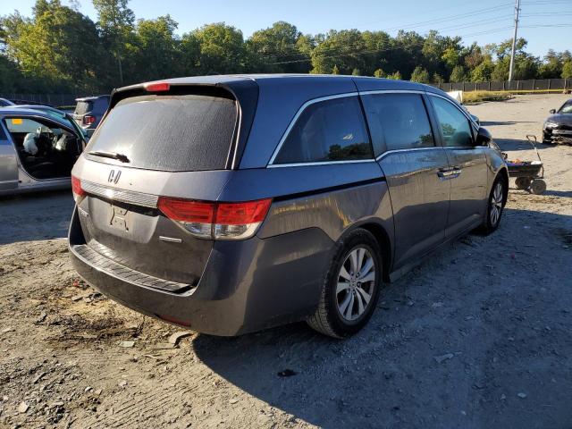 5FNRL5H3XGB014526 - 2016 HONDA ODYSSEY SE GRAY photo 4