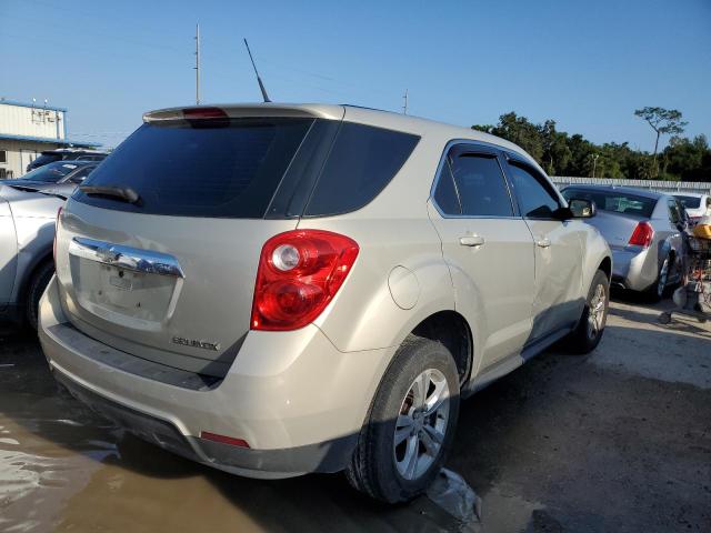 2CNALBEC5B6202414 - 2011 CHEVROLET EQUINOX LS BEIGE photo 4