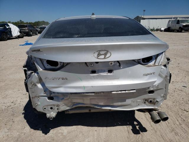 KMHD04LB2JU683508 - 2018 HYUNDAI ELANTRA SP SILVER photo 9