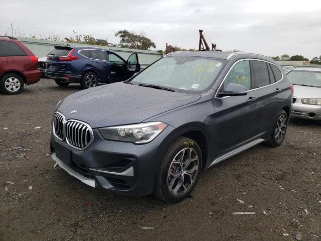 WBXJG9C05M5S99559 - 2021 BMW X1 XDRIVE2 GRAY photo 2