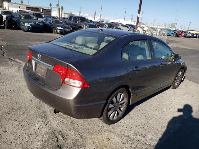 19XFA16949E007010 - 2009 HONDA CIVIC EXL 灰色 照片 4
