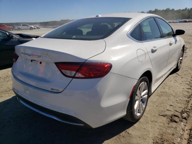 1C3CCCAB4GN152533 - 2016 CHRYSLER 200 LIMITE WHITE photo 4