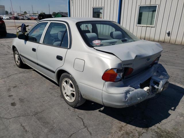 1Y1SK52861Z404626 - 2001 CHEVROLET GEO PRIZM SILVER photo 3