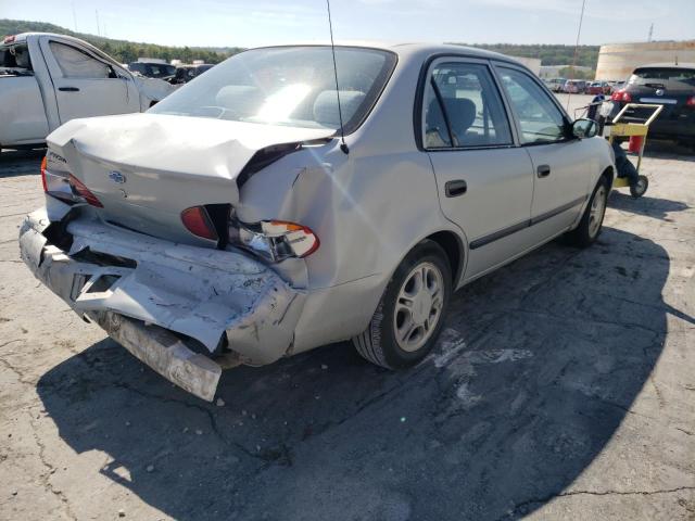 1Y1SK52861Z404626 - 2001 CHEVROLET GEO PRIZM 银色 照片 4