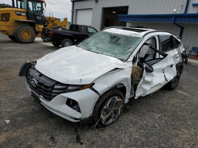 5NMJFCAE0NH072676 - 2022 HYUNDAI TUCSON SEL WHITE photo 2