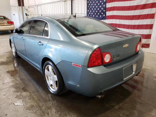 1G1ZJ577294195215 - 2009 CHEVROLET MALIBU 2LT GREEN photo 3